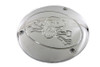 V-Twin - Chrome Bonehead Type Derby Cover