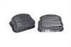 Paughco #765A - Ribbed Panhead Cover Set Chrome