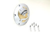 V-Twin #76189GS4 - Eagle Spirit Derby Cover Gold Inlay