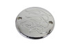V-Twin - Chrome 2-Hole Flame Ignition System Cover