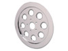 V-Twin #74938 - Inner Pulley Cover 70 Tooth Chrome
