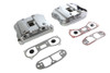 V-Twin #78427 - Rocker Box Cover Set Chrome