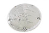 V-Twin #33-0054F - Flame Derby Cover Chrome