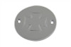 V-Twin - Chrome 2-Hole Maltese Ignition System Cover