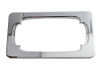 V-Twin #28-6082 - License Plate Frame Thorn Style Chrome Billet