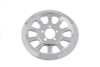 V-Twin #77010 - Outer Pulley Cover 70 Tooth Chrome
