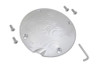 V-Twin #33-0016KF - Flame Clutch Inspection Cover Chrome