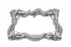 V-Twin #11-118 - License Plate Frame Viper Style Chrome