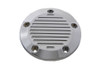 V-Twin #9110 - Chrome 5-Hole Ball Milled Ignition System Cover