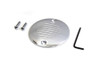V-Twin #77832 - Grooved Ignition System Cover 2-Hole Chrome