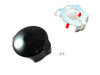 V-Twin #78083B - FLT Starter Motor End Cover Kit Black