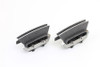 V-Twin #78144A - M8 Finned Spark Plug Cover Set Granite