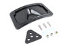 V-Twin #76596B - License Plate Bracket Curved Laydown Style Black