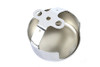 V-Twin #78291 - Skull Horn Cover Chrome