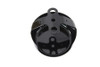 V-Twin #78291B - Skull Horn Cover Black