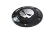 V-Twin #78282B - Skull Ignition System Cover 5-Hole Black