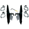 Memphis Shades #MEB8976 - Fats/Slim Trigger Lock Mounting Kit - Black - Dyna