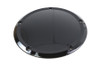 V-Twin #77926B - Gloss Black 5 Hole Smooth Derby Cover