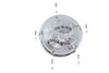 V-Twin #78617E - Eagle Spirit Derby Cover Chrome