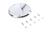 V-Twin #78617 - Chrome 5-Hole Smooth Derby Cover