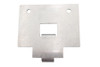 V-Twin #D-3306 - Oil Tank Rear Mount Battery Plate Zinc