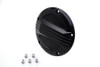 V-Twin #77910B - Black Air Flow Derby Cover