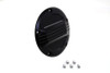 V-Twin #77910B - Black Air Flow Derby Cover