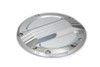 V-Twin #77911 - Chrome Air Flow Derby Cover