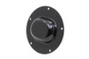V-Twin #77927B - Black Nostalgic 5-Hole Derby Cover