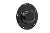 V-Twin #77927B - Black Nostalgic 5-Hole Derby Cover