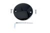 V-Twin #78506B - M8 Ignition System Cover Smooth Gloss Black