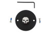 V-Twin #78506SB - M8 Ignition System Cover Skull Black