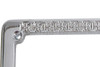 V-Twin - License Plate Frame Maltese Style Chrome