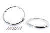 V-Twin #78269 - Chrome Rear Tour-Pak Speaker Trim Set