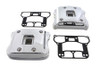 V-Twin #63403 - Rocker Box Cover Set Chrome