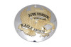 V-Twin #71941 - Eagle Spirit Derby Cover Gold Inlay