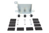 V-Twin #B-2596 - Battery Carrier Kit Zinc
