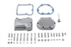 V-Twin #43-0491 - Transmission Side Cover and Top Cover Set Chrome