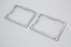Motorshop - Rocker Box Chrome D-Ring Set
