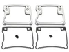 Motorshop #78392 - Rocker Box Cover D-Ring Set Chrome