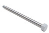 V-Twin - Chrome Rear Axle 3/4 inch Inner Diameter Rigid Style