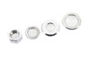 V-Twin #19340Z - Zinc Rear Axle Nut Kit