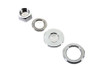 V-Twin #19340Z - Zinc Rear Axle Nut Kit
