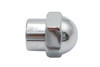 V-Twin #76085B - Chrome Axle Shoulder Nut 5/8 inch Outer Diameter