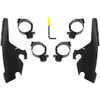 Memphis Shades #MEB2044 - Batwing - Mounting Kit - Black - FLSB