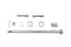 V-Twin - Chrome Rear Axle Kit