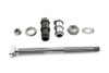 V-Twin #63013C - Chrome Rear Axle Kit