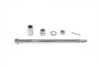 V-Twin - Chrome Rear Axle Kit