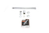 V-Twin #16-0304 - Chrome Rear Axle Kit