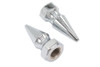 V-Twin - Chrome Axle Nut Kit Pike Style